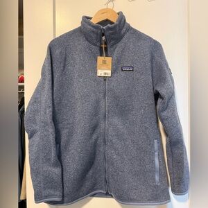 NWT - women’s Patagonia better sweater full zip